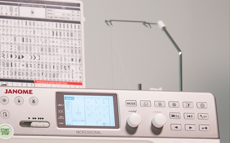 garenstandaard janome mc6700p