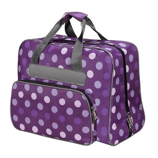 Naaitas stip multicolor lila