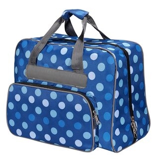 Naaitas stip multicolor turquise
