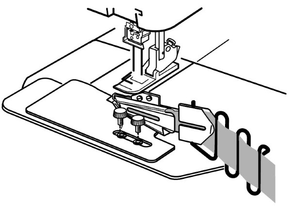Janome Bandgeleider 32mm/8mm