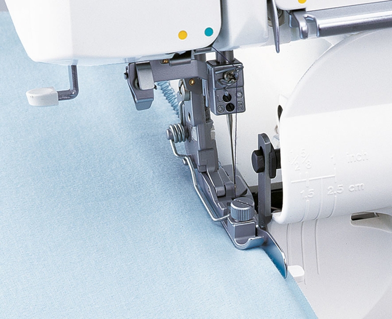 Blindzoomvoet, Juki MO654DE