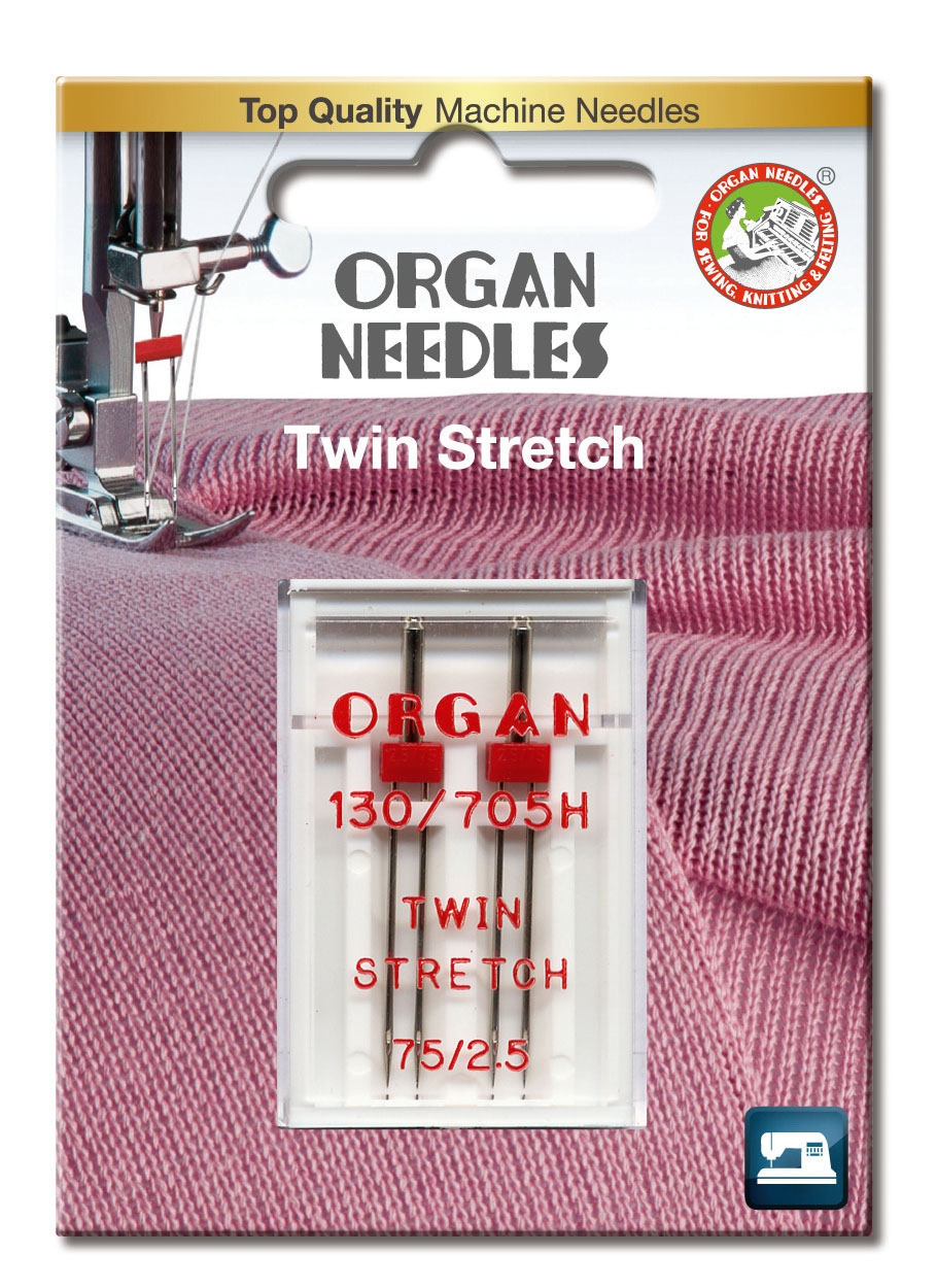 Naaimachinenaald 130-705H twin stretch Organn