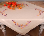 Tafelkleed speelse bloemen