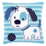 Kussen stippelhondje