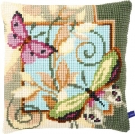 Kussen decoratieve vlinders