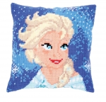 Kussen elsa blauw