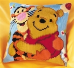 Kussen winnie en tijgertje