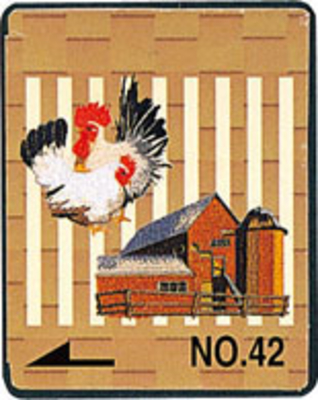 Brother borduurkaart Boerderij