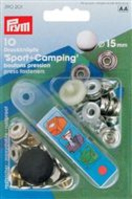 Drukknopen Sport & Camping 15mm
