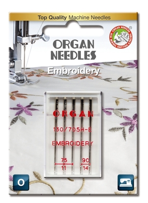 Naaimachinenaald 130-705 H-E Organ