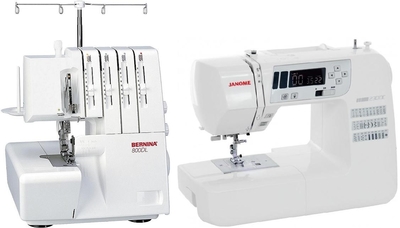 Janome 230DC + Juki 214D Combi aankoop