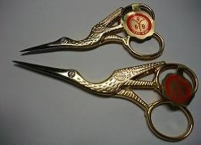 Ooievaar schaar 11cm.