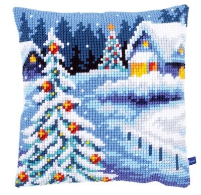 Kussen winterlandschap