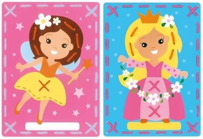 Borduurkaarten Prinses en de fee 