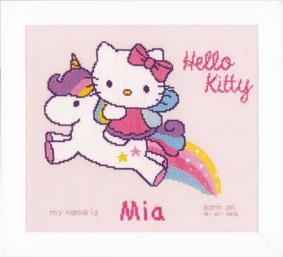 Hello Kitty op unicorn