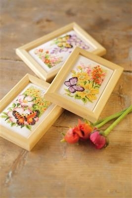 Vlinders en bloemen