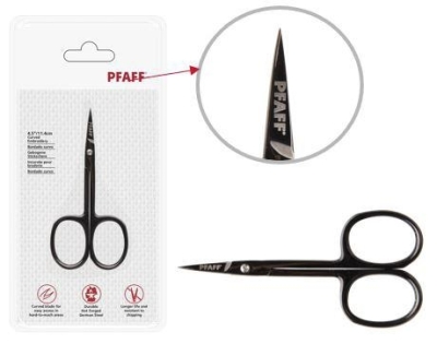 Pfaff borduurschaar gebogen